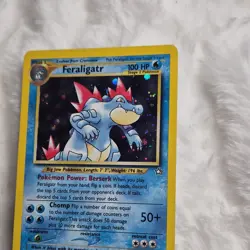 Pokemon Feraligatr 4/111 Neo Genesis Holo Rare Unlimited 2000 Stage 2 100 HP - Image 3