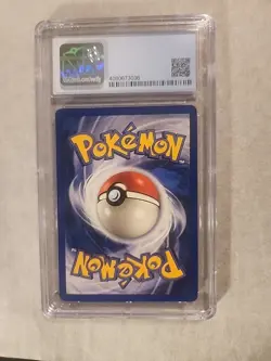 1999 Pokemon Base Set Unlimited POLIWHIRL 38/102 CGC 8.5 NM/Mint+ - Image 2