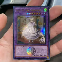 Yugioh! 3x Lady's Dragonmaid BLMM-EN049 Emblazoned Ultra Rare 1st Ed NM - Image 5