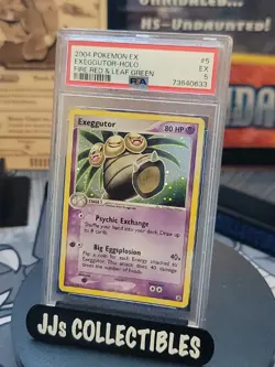 2004 Pokemon Exeggutor Holo 5/112 Fire Red & Leaf Green PSA 5 CGC BGS - Image 1