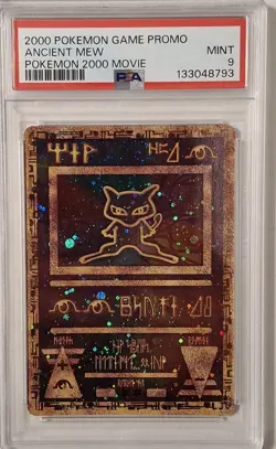 2000 Pokemon game promo Ancient Mew Psa 9 Vintage C5 - Image 1