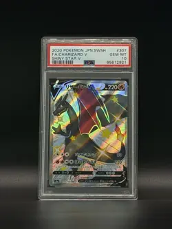 Pokemon Charizard V 307/190 S4a Shiny Star V Secret Rare PSA 10 Holo Japanese - Image 1