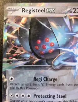 Registeel EX 145/217 Double Rare Mega Evolution: Ascended Heroes Pokemon TCG - Image 2