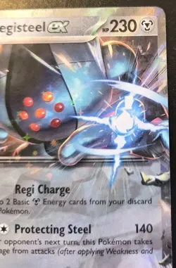 Registeel EX 145/217 Double Rare Mega Evolution: Ascended Heroes Pokemon TCG - Image 3
