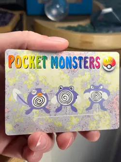 Dragonite Dratini Pokemon Pocket Monsters Prism Holo Vending Sticker #1206 - Image 3