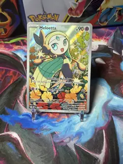 Pokemon TCG Meloetta Mega Evolution Black Star Promo 26 - Image 1
