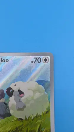 Pokemon TCG Hop’s Wooloo 170/159 IR Journey Together Illustration Rare Holo NM - Image 2