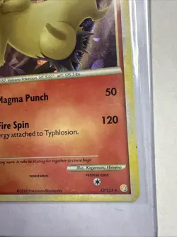 Typhlosion 32/123 | Cracked Ice Holo | Deck Exclusives | Moderately Played - Image 5
