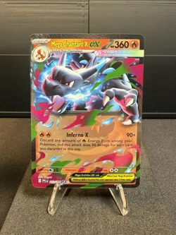 Mega Charizard X Ex 013/094 Phantasmal Flames Pokemon TCG - Image 1