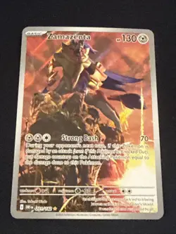Zamazenta #201/182 Pokemon TCG SV10: Destined Rivals Illustration Rare - Image 1