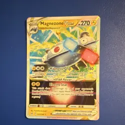Pokemon Magnezone VSTAR 057/196 Swsh11: Lost Origin Ultra Rare VSTAR HP270 Holo - Image 1