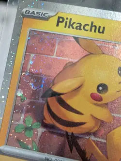 Pikachu 051/162 Pokemon Day 2026 Promo (Stamped Cosmo Holo) With 2 Swirls 🍥 - Image 2