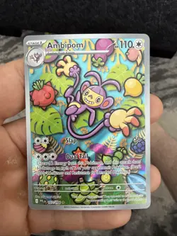 Ambipom 107/94 - Phantasmal Flames - Illustration Rare - Pokemon TCG - NM/M - Image 1