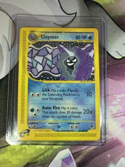 Pokemon Cloyster #42/165 Non-Holo Rare - 2002 Expedition Base Set - NM or Better - Image 1