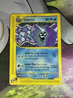 Pokemon Cloyster #42/165 Non-Holo Rare - 2002 Expedition Base Set - NM or Better - Image 2