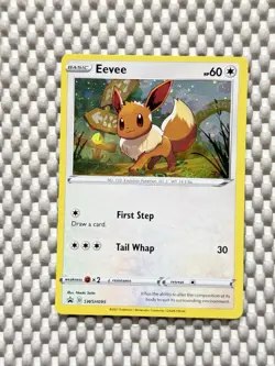 Eevee SWSH095 Cosmo Holo Promo Pokemon Sword & Shield Promo English NM #13 - Image 1