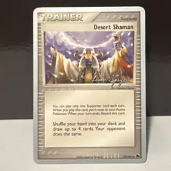 Pokemon Desert Shaman 123/144 Skyridge Trainer 2004 TCG NM - Image 1