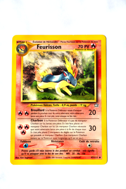 Pokemon TCG Feurisson 47/111 Neo Genesis FRENCH Card Ungraded LP - Image 2