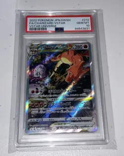 PSA 10 Charizard VSTAR SAR 212/172 VSTAR Universe Japanese Pokemon 2022 - Image 1