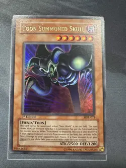 Toon Summoned Skull MRL-073 (V2) Ultra Rare - 1st Edition MRL NM Yugioh - Image 1