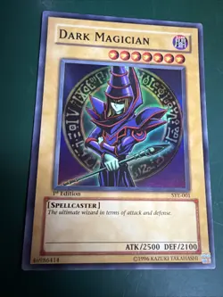 Yu-Gi-Oh! Dark Magician SYE-001 1st Edition Super Rare NM - Image 1