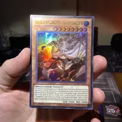 Yugioh Dogmatika Lawbringer MZMU-EN052 Ultra Rare 1st Edition NM - Image 1