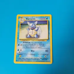 Wartortle Base Set NM Condition, English, Card 42/102 - Image 1