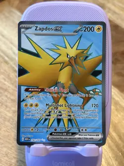 Zapdos ex 192/165 Sv: Scarlet & Violet 151 Holo Pokemon Card - NM - Image 1