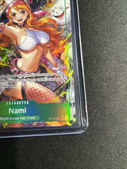 Nami OP14-031 SR* Alt Art One Piece Trading Card Game English Super Rare - Image 5