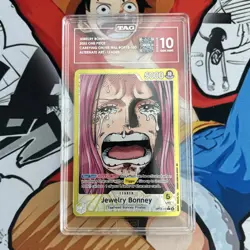 Jewelry Bonney Alt Art Leader 2025 One Piece OP13-100 GEM MINT 10 - Image 1