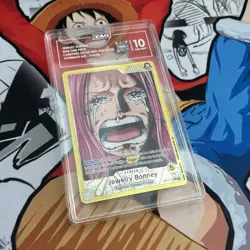 Jewelry Bonney Alt Art Leader 2025 One Piece OP13-100 GEM MINT 10 - Image 2