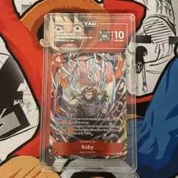 Koby PRB02-001 (Alt Art) THE BEST vol.2 One Piece ENGLISH TAG 10 - Image 1