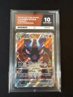 Lucario VSTAR Swsh291 Swsh: Sword & Shield Promo Cards Holo - Image 1