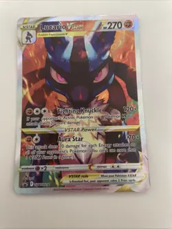 Lucario VSTAR Swsh291 Swsh: Sword & Shield Promo Cards Holo - Image 1