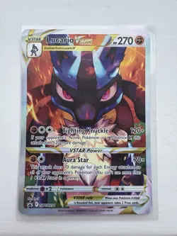 Lucario VSTAR Swsh291 Swsh: Sword & Shield Promo Cards Holo - Image 1