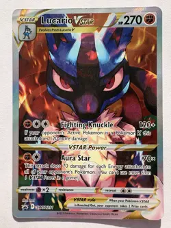 Lucario VSTAR Swsh291 Swsh: Sword & Shield Promo Cards Holo - Image 1