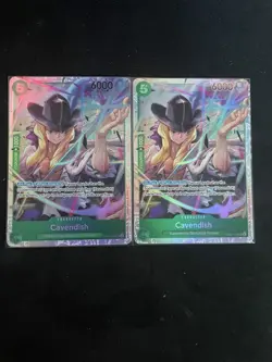 Cavendish SR EB01-012 Extra Booster Memorial Collection One Piece Card X2 - Image 1