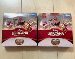 LORCANA Disney Booster box Set of 2 Reign of Jafar & Fabled Japanese No Shrink - Image 1