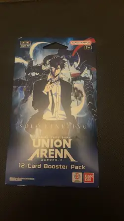 Bandai Namco Union Arena Solo Leveling 12-Card Booster Pack English - Image 1