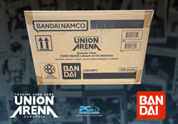 Union Arena Code Geass Lelouch Of The Rebellion Booster Pack Factory Sealed Case - Image 1