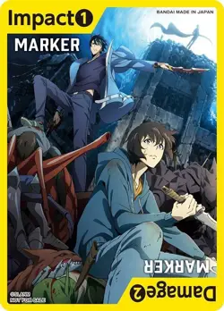 Solo Leveling Marker Card Double Sided - NM - Union Arena - Image 2