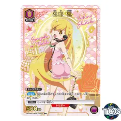 Oshino Shinobu U☆ MGS-1-043 Monogatari Series Union Arena Japanese - Image 1