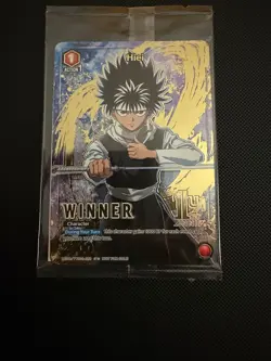 Hiei (081) (Winner) U Foil Union Arena Promotion Cards UEPR/YYH-1-081 NM - Image 1