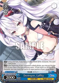 Weiss Schwarz Azur Lane Vol. 2 - Destroyer, Laffey (PR) ( AZL/S119-PE01 PR) - Image 1