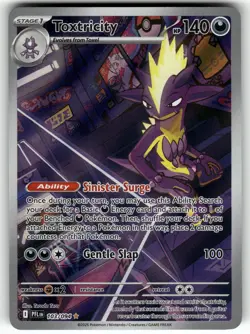 Toxtricity 103/094 ME02: Phantasmal Flames NM Pokemon Card TCG - Image 1
