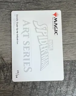 Marvel MTG Terrific Team-up Art Series Card Gold Stamp Signature 23/54 Venom - Image 2