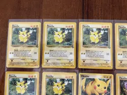 Pokemon TCG Pikachu Base Set & Base Set 2 Lot 17 Cards 1999 English - Image 2