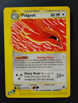 Pidgeot 59/165 Expedition Base Set Non-Holo 2002 WOTC Vintage Pokemon Card LP - Image 1