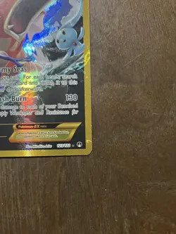 Pokemon TCG Gyarados EX 123/122 XY Breakpoint 2016 Secret Holo Rare Card - Image 5