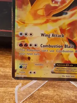 Charizard EX XY121 Generations Ultra Rare Full Art Promo Pokemon Card - Image 5